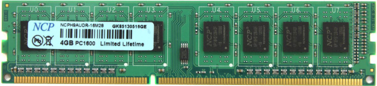 Память DDR3 4Gb PC3-12800 NCP