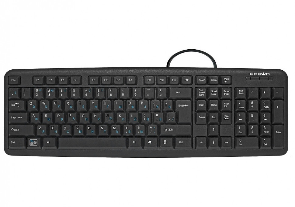 Клавиатура USB CROWN CMK-F02B