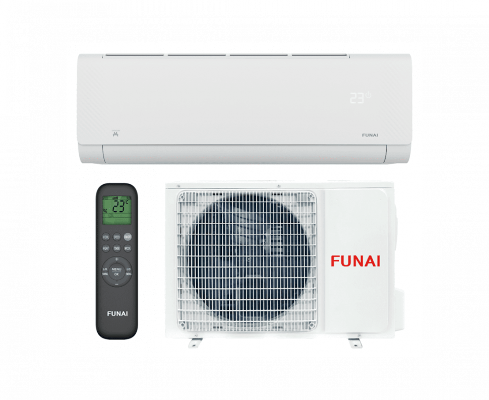Сплит-система 09 Funai SHOGUN RAC-I-SG25HP (инвертор / 25кв.м / шум 19-50дБ / класс А+++ / 3года)