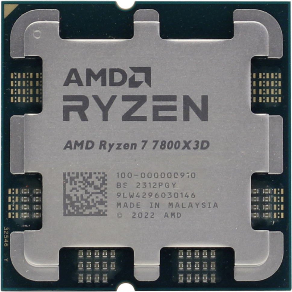 Процессор AMD Ryzen 7 7800X3D AM5 / 8(16) / 4.2(5.0)GHz / 120W (OEM)