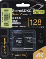 Карта памяти microSDXC 128Gb Qumo 54060