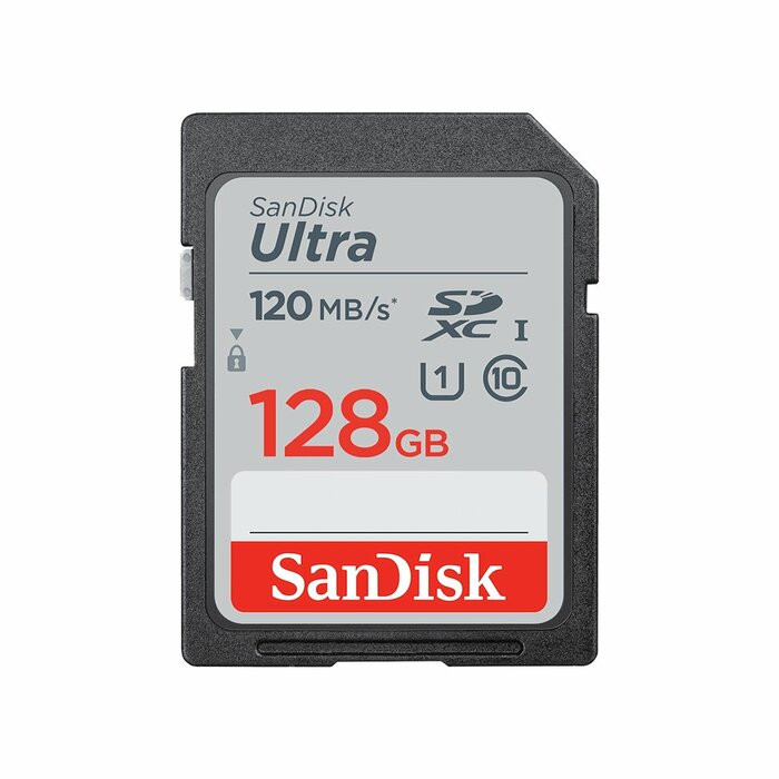Карта памяти SDXC 128Gb SanDisk SDSDUN4-128G-GN6IN