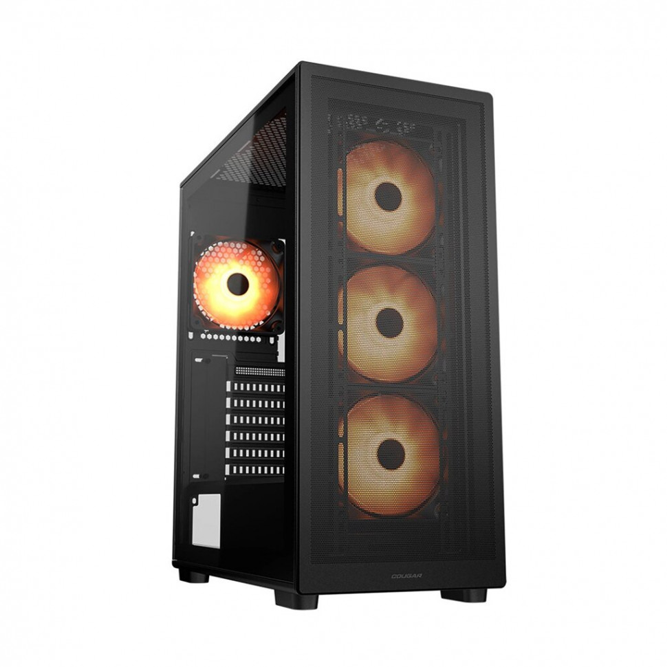 Корпус (без блока питания) ATX Cougar MX220 RGB (160мм / 340мм)