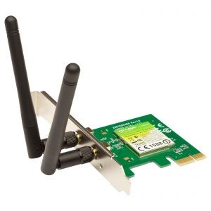 Адаптер Wi-Fi PCI-E TP-LINK TL-WN881ND 802.11n  /  300Mbps  /  2,4GHz  /  2x2dBi