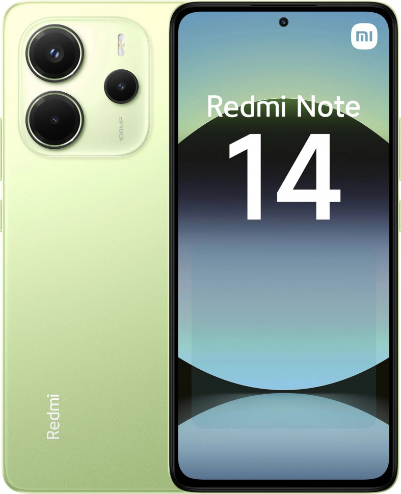 Смартфон Xiaomi Redmi Note 14 8 / 256Gb (зеленый)