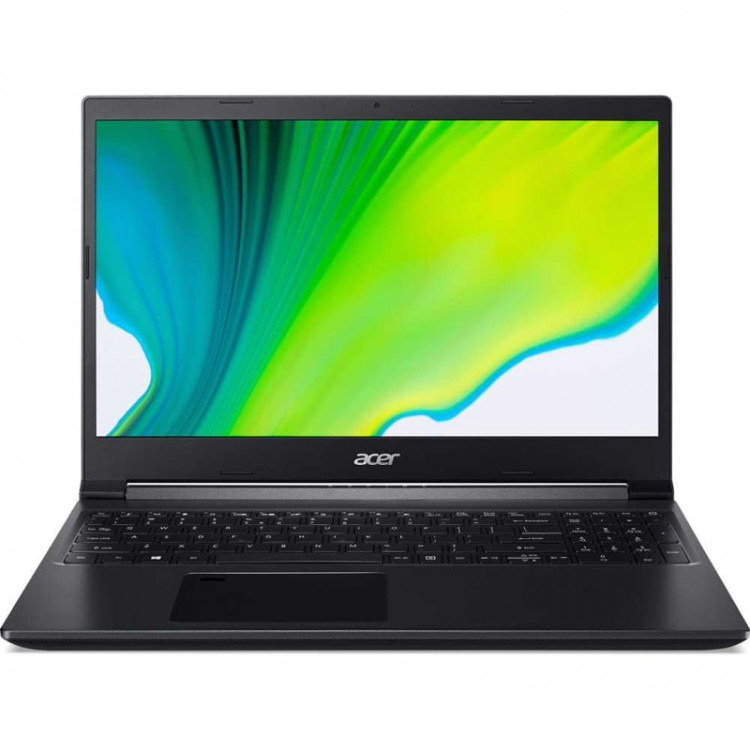 Ноутбук 15,6" Acer Aspire 7 A715-75G-73WN i7 9750H  /  8Gb  /  SSD 256Gb  /  FHD  /  IPS  /  GTX 1650  /  noODD  /  DOS