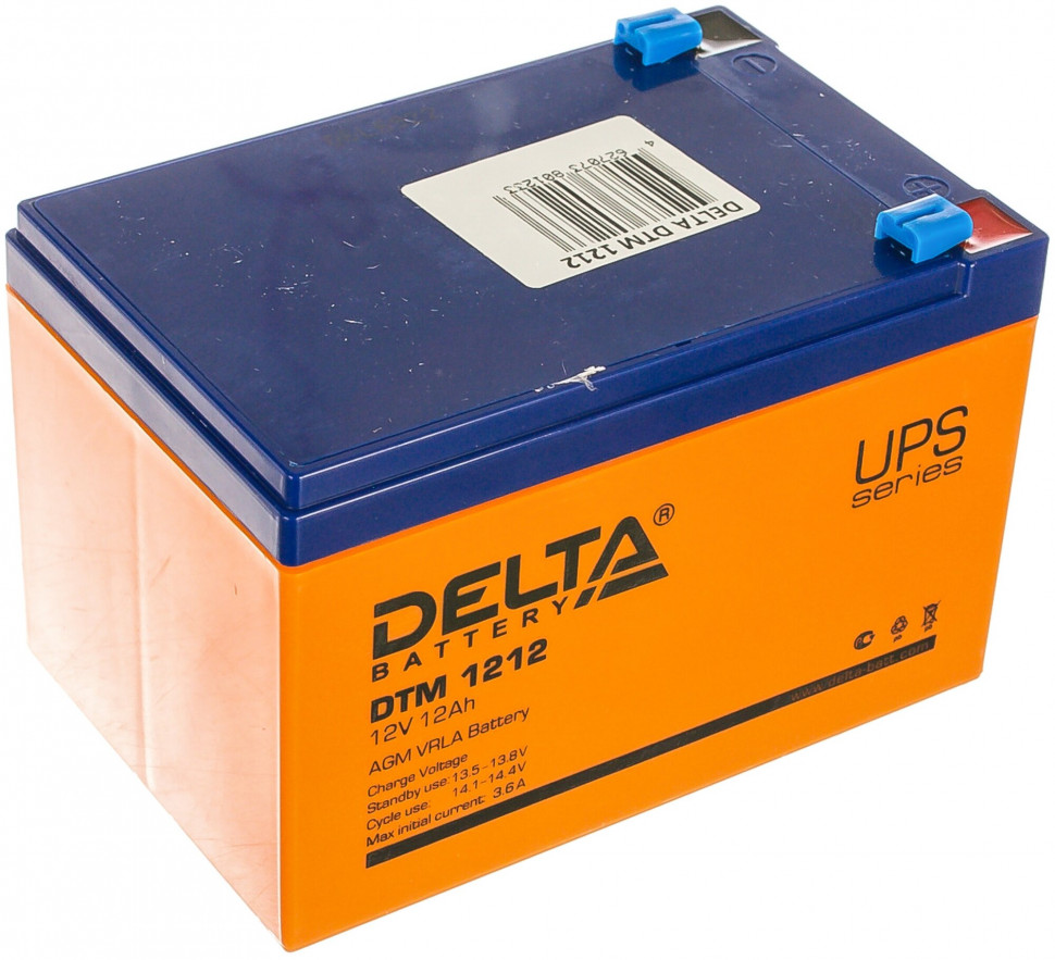 Аккумулятор DELTA DTM 1212 (12V / 12Ah)