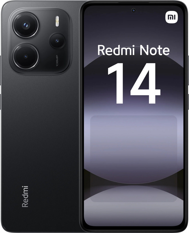 Смартфон Xiaomi Redmi Note 14 6 / 128Gb (черный) (без з / у)