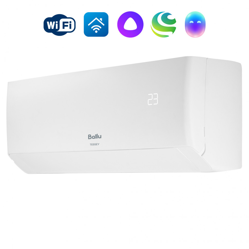 Сплит-система 07 Ballu Tessey BST-07HN1 (22м2 / шум 20-49дБ / Wi-Fi(опция) / А / 3года)