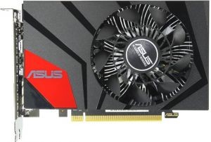 Видеокарта AMD Radeon R7 360 2Gb Asus <MINI-R7360-2G> GDDR5 128B DVI+HDMI+DP (RTL)