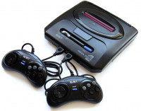 Игровая приставка Sega Mega Drive 2 (200 игр / черная)