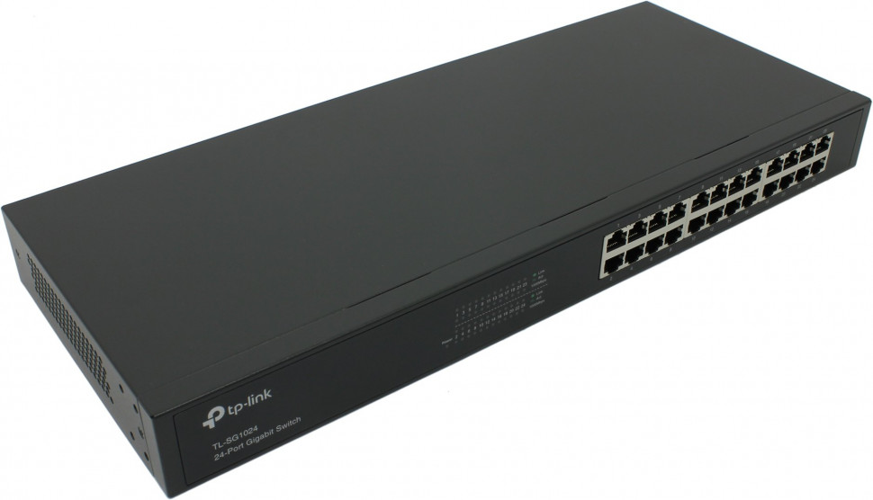 Концентратор TP-LINK TL-SG1024 24UTP-10 / 100 / 1000Mbps