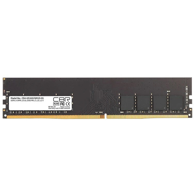 Память DDR4 16Gb 2666 / CL19 CBR CD4-US16G26M19-01