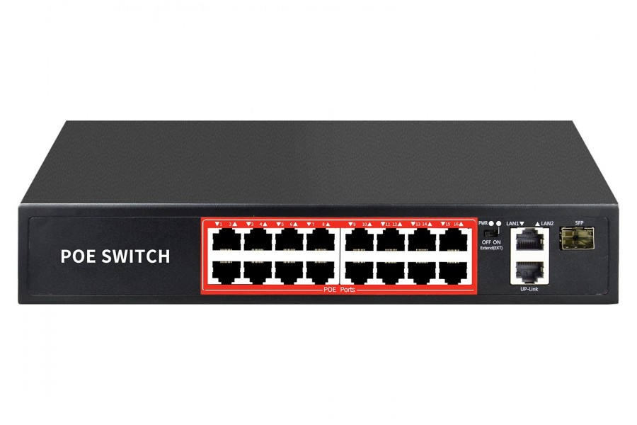 Коммутатор VSW-318P POE 16 портов