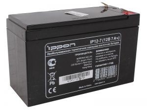 Аккумулятор ИБП Ippon IP12-7 151х100х65мм  /  12В  /  7Ач
