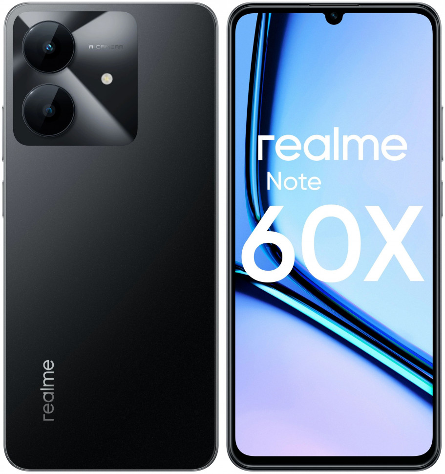 Смартфон Realme Note 60x 4 / 128Gb (Black)