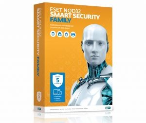 Антивирус ESET NOD32 Smart Security FAMILY (1 год 5 ПК) (BOX)