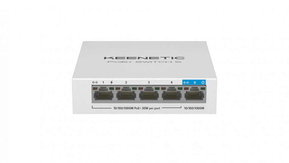 Концентратор Keenetic KN-4610 (5UTP / 1Gbit / PoE / 60W)