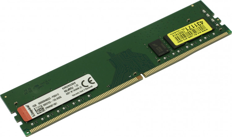 Память DDR4 8Gb 25600 Kingston KVR32N22S8  /  8