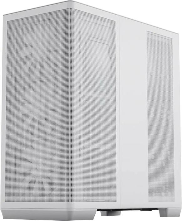 Корпус (без блока питания) ATX Aerocool APNX C1-WT-v1 (1x120мм / 3x140мм) (белый)