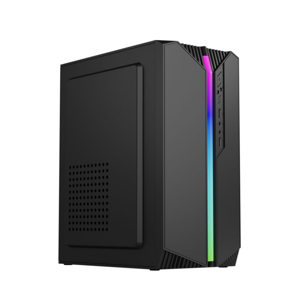  Корпус (без блока питания) Micro-ATX Prime Box K715 (RGB) (150мм / 250мм)