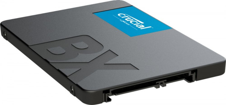 SSD 2.5 1TB CRUCIAL CT1000BX500SSD1 (360 TBW  /  500:540 Мбайт  /  с) 3D NAND