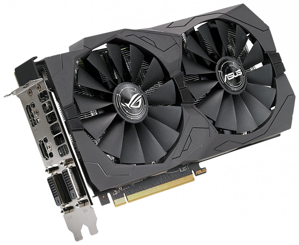 Б/У Видеокарта AMD Radeon RX 570 4Gb Asus STRIX GDDR5 256b (OEM)