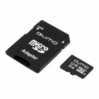 Карта памяти microSDHC 32Gb QUMO QM32GMICSDHC10U1