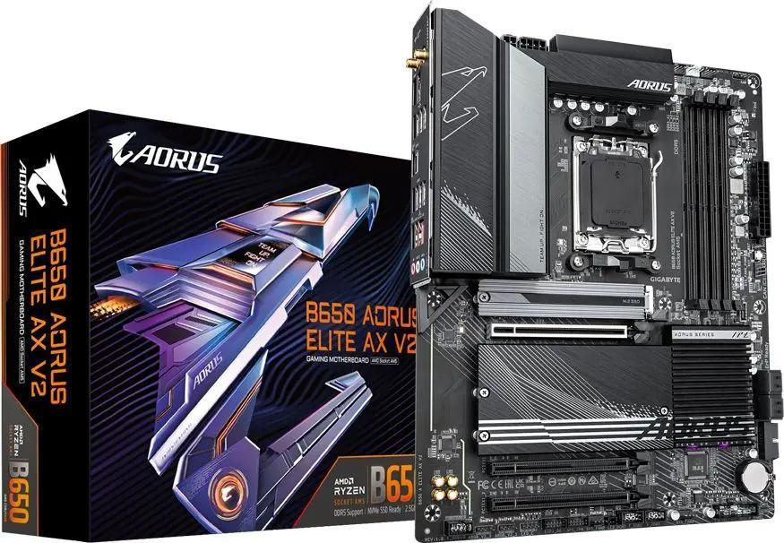 Материнская плата (AM5) Gigabyte B650 AORUS ELITE AX V2