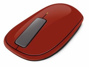 Мышь Microsoft Explorer Touch Mac Rust MSP-U5K-00016 Red 5кнопок+touchpad, беспроводная