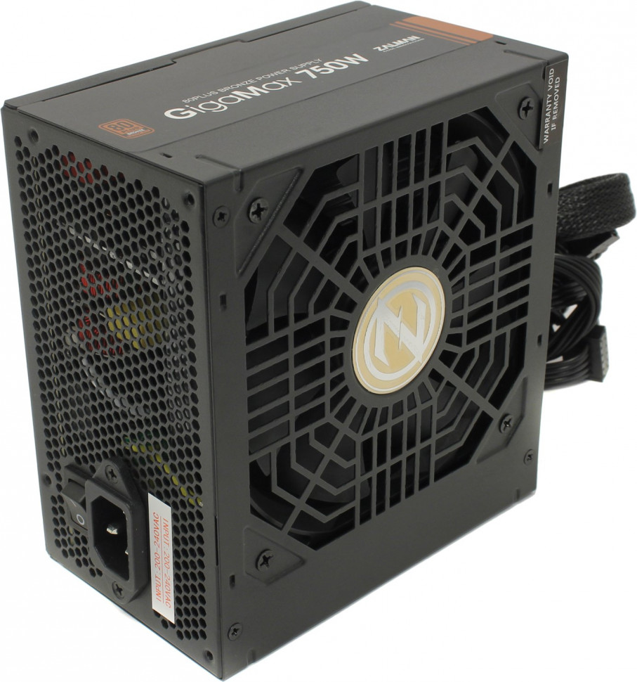 Блок питания 750W Zalman ZM750-GVII (80+ Bronze)