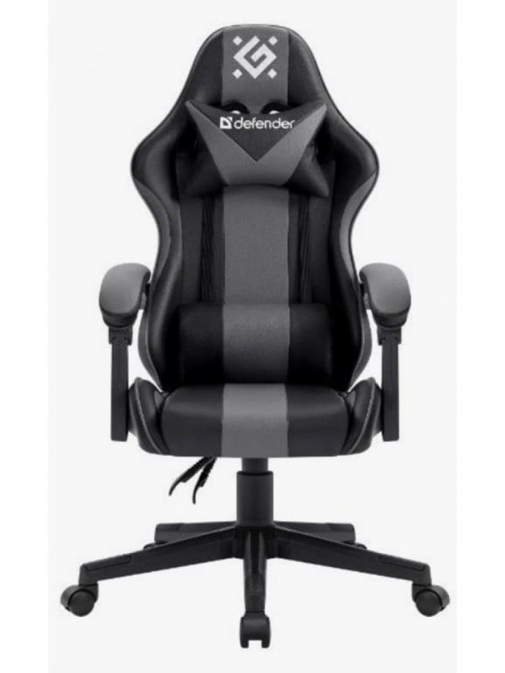 Кресло Defender Cosmic (черный / серый)