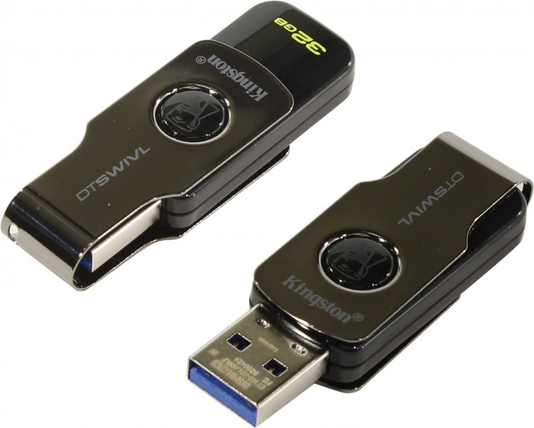 Флешка USB 32Gb Kingston SWIVL (3.1)