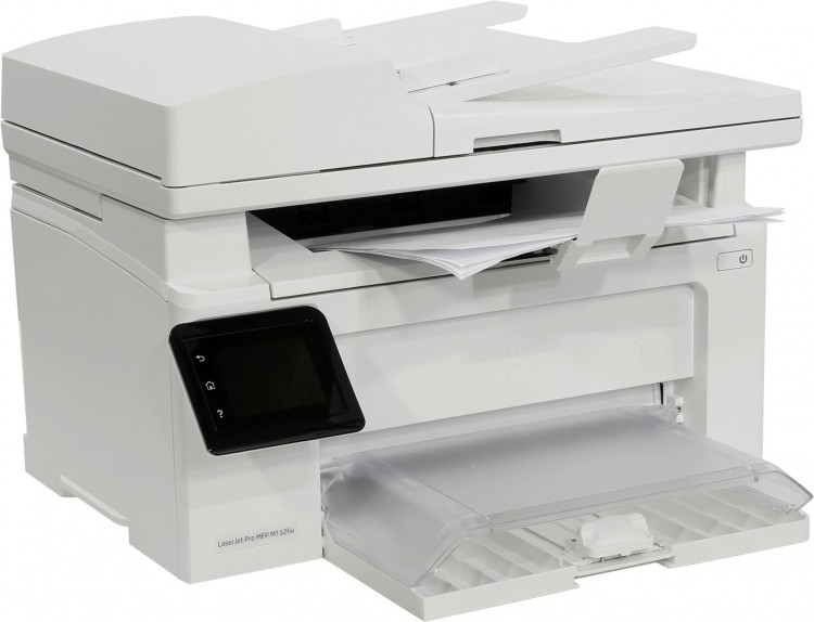 Принтер HP Laser M132nw 1200dpi, 22 ppm, 256 Mb, 1 tray 150, USB  /  LAN  /  Wi-Fi, Flatbed, Cartridge 1400