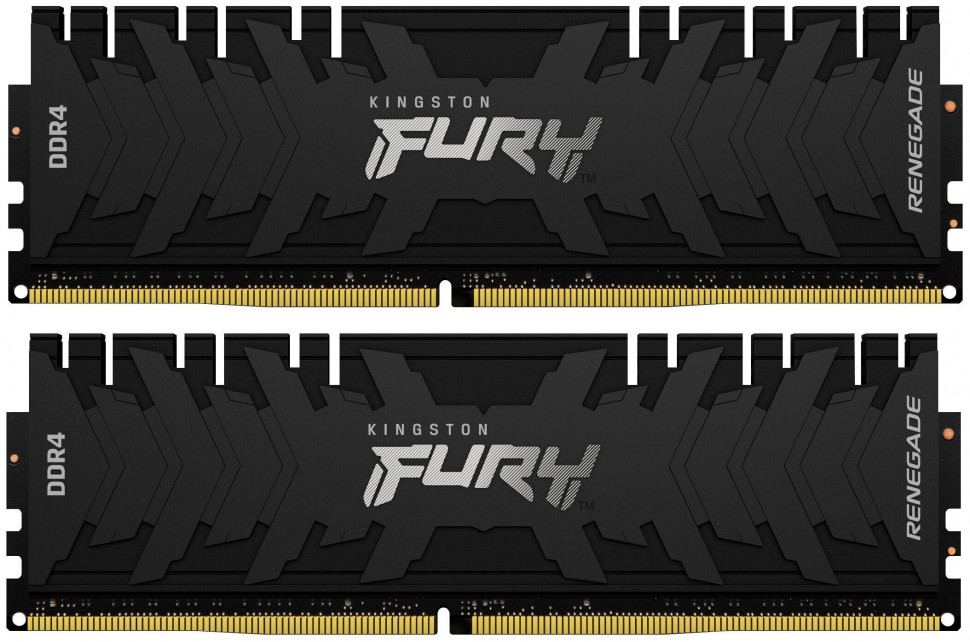 Память DDR4 16Gb(2x8) 32000 / CL19 Kingston FURY Renegade KF440C19RBK2 / 16