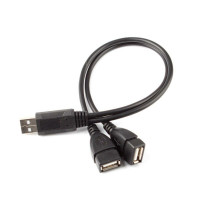 Кабель разветвитель 2xUSB A -> B 1.7м