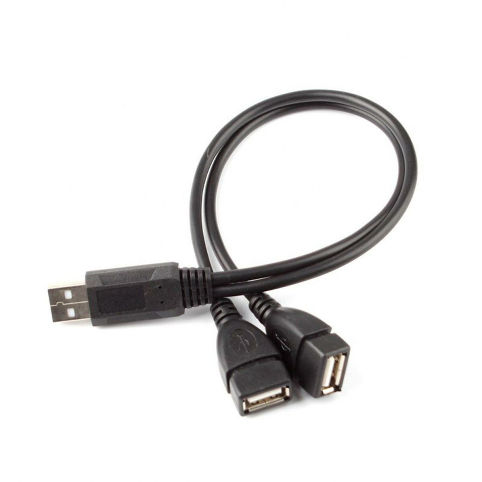 Кабель разветвитель 2xUSB A -> B 1.7м
