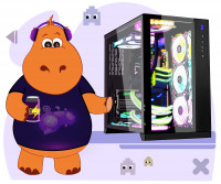 Системный блок Gaming AMD Ryzen 5 7600X / 16Gb / NVMe 1Tb / RTX5060Ti 8Gb / Wi-Fi / BT / DOS