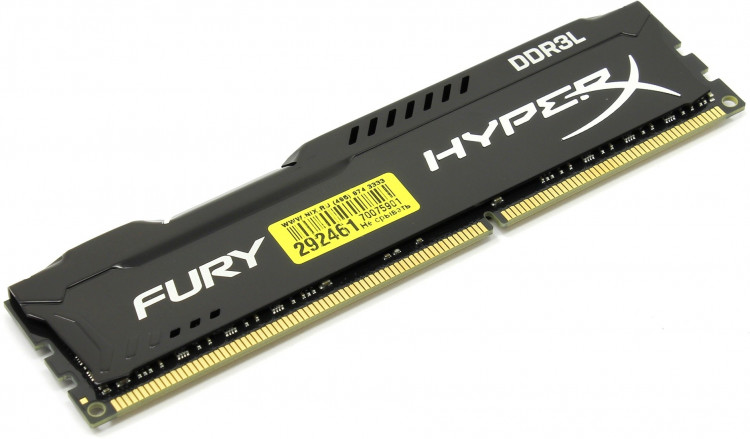 Память DDR3L 8Gb 14900  /  CL11 Kingston HyperX Fury HX318LC11FB  /  8