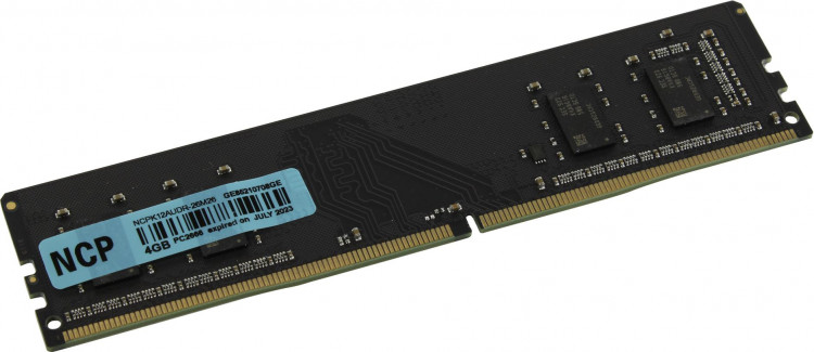 Память DDR4 4Gb 21300  /  CL10 NCP NCPK12AUDR-26M26