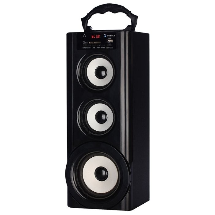 Аудиомагнитола Supra BTS-950  (Черный 9Вт,MP3, FM(dig) / USB / BT / SD) пульт ДУ