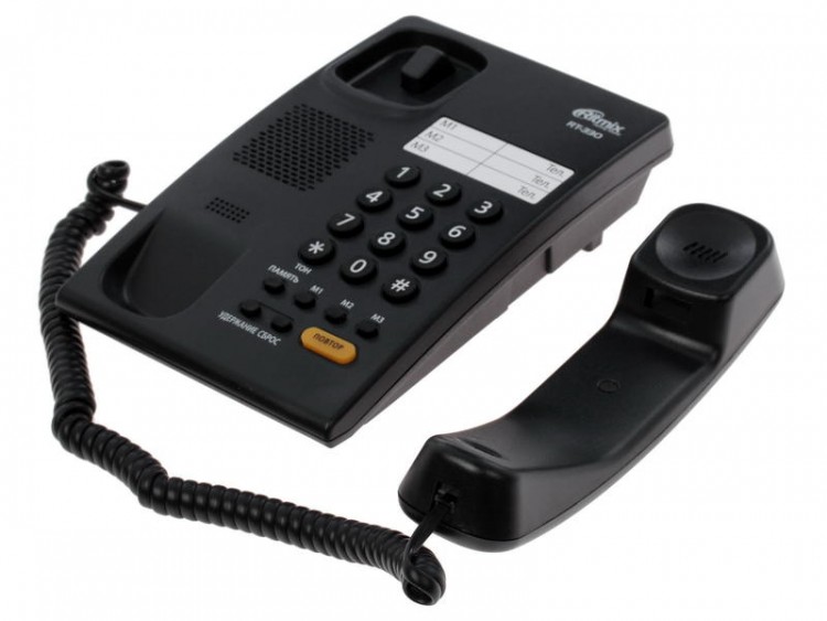 Телефон RITMIX RT-330 black