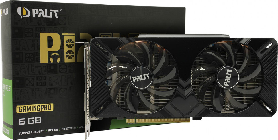Видеокарта NVIDIA PALIT GTX1660 SUPER 6Gb PA-GTX1660SUPER NE6166S018J9-1160A