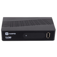 Цифровая приставка DVB-T2 HARPER HDT2-1202 (RCA / HDMI / USB)