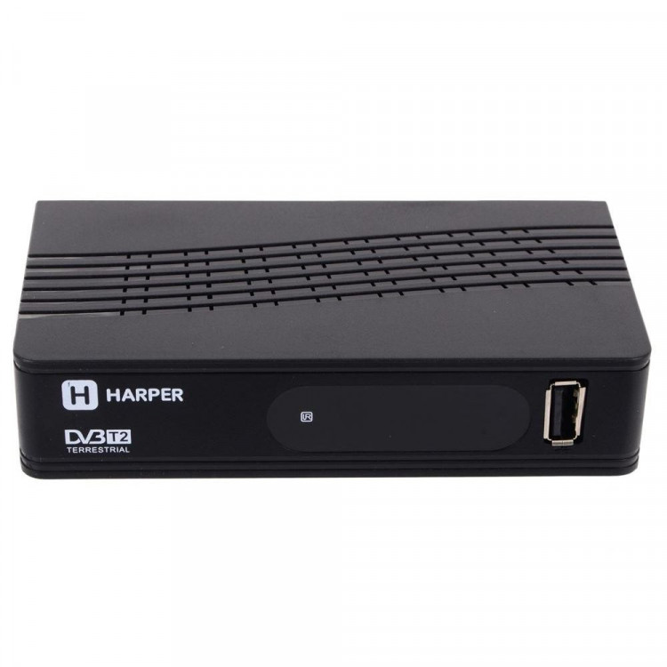 Цифровая приставка DVB-T2 HARPER HDT2-1202 (RCA  /  HDMI  /  USB)