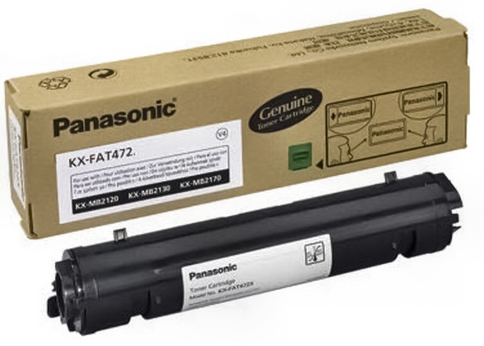 Тонер-картридж для Panasonic KX-FAT472A7 черный для Panasonic KX-MB2110 / 2130 / 2170 (2000стр.)
