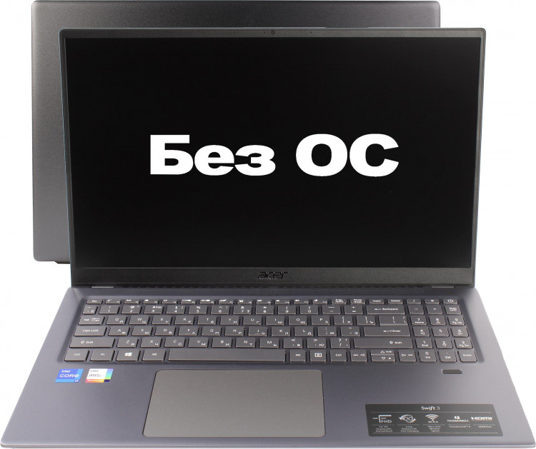 Ноутбук 16.1" Acer Swift 3 SF316-51-71DT i7-11370H / 16Gb / SSD 512Gb / FHD / IPS / DOS