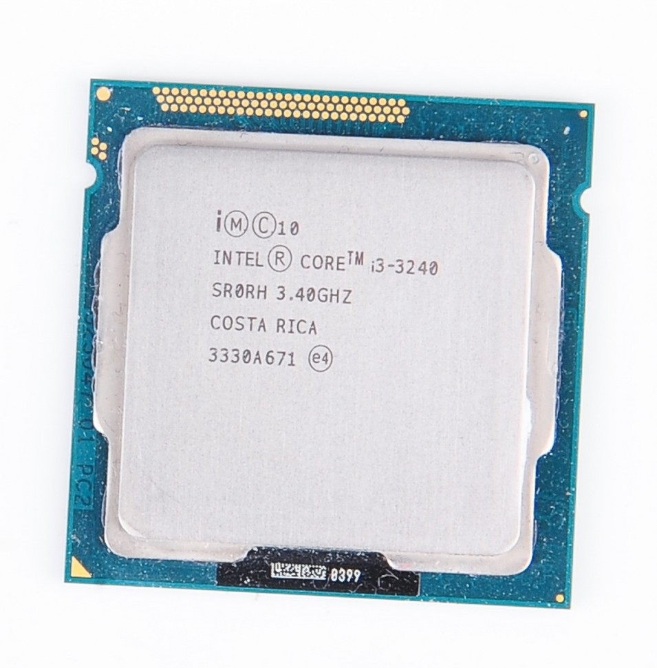 Процессор Intel Core i3-3240 3.4 GHz / 2core / HD G 2500 / 0.5+3Mb / 55W / 5 GT / s LGA1155 (OEM)