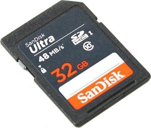 Флешка SDHC 32Gb SanDisk Ultra <SDSDUNB-032G-GN3IN> Class 10