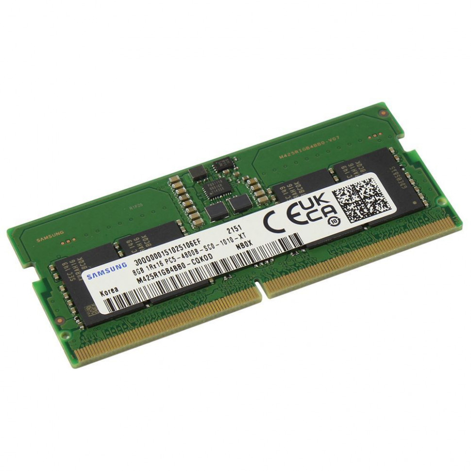 Память SO-DIMM DDR5 8Gb 4800 / CL40 Samsung M425R1GB4BB0-CQK